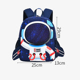 Astronaut Kids Backpack Kindergarten School Bag Boys Girls Baby Mochila