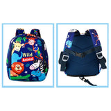 Wild Animals Cartoon Kids Backpack for Kindergarten