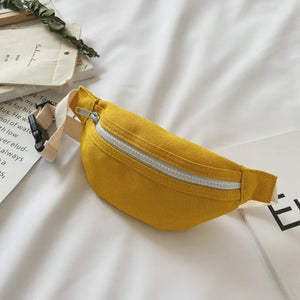 Children's Red Fanny Pack Waist Bag for Kids