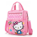 Kids Nylon Shoulder Backpack Sweet Print School Bag