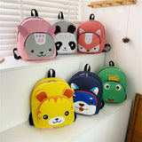 Kids Nylon Backpack Cute Animal Printed School Bag