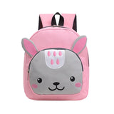 Kids Nylon Backpack Cute Animal Printed School Bag