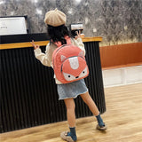 Kids Nylon Backpack Cute Animal Printed School Bag