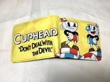 Cartoon Cuphead Wallet PU Leather Boy Girl Purse