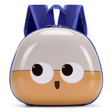 Kids Cartoon Eggshell Kindergarten Backpack Anti-lost Bag