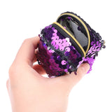 Kids Coin Bag Sequins Mini Case Pouch Card Holder Key Chain Gift