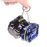 Kids Coin Bag Sequins Mini Case Pouch Card Holder Key Chain Gift