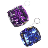 Kids Coin Bag Sequins Mini Case Pouch Card Holder Key Chain Gift