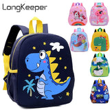 Dinosaur Backpack for Kids Kindergarten Schoolbag