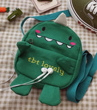 Fun Monster Green Small Satchel for Kids