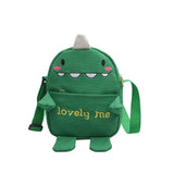 Fun Monster Green Small Satchel for Kids