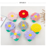 Children's Silicone Finger Decompression Crossbody Bag