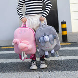 Children's Plush Flamingo & Unicorn Backpack