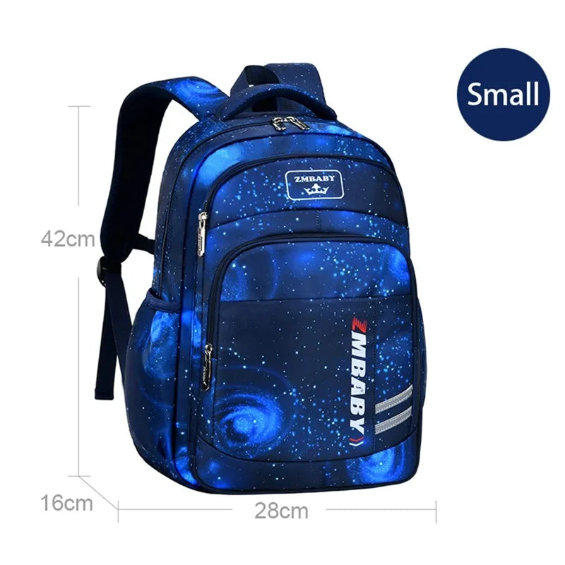 Kids Orthopedic School Backpack Waterproof Book Bag