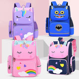 Mini Plush Backpack, Cartoon Printed School Bag, for Kids