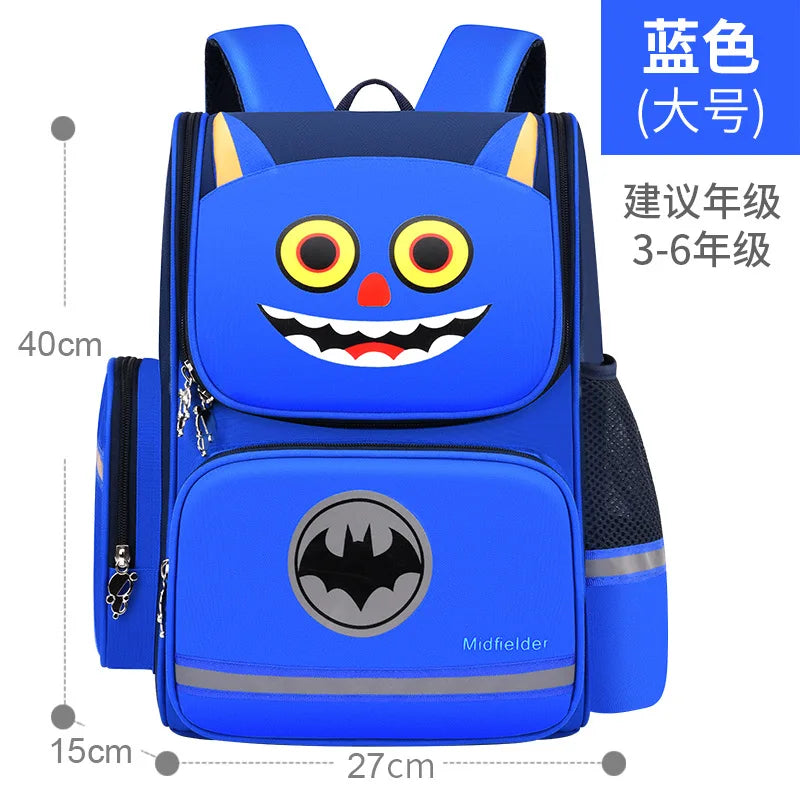 Mini Plush Backpack, Cartoon Printed School Bag, for Kids