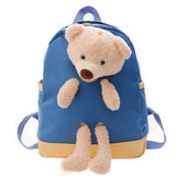 Kids School Bags Kindergarten Backpacks Bear Doll Bags Lightweight