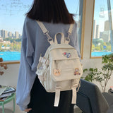 Small Fresh Waterproof Schoolbag for Teenagers Women