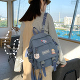 Small Fresh Waterproof Schoolbag for Teenagers Women