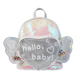 Kids Mini Sequins Backpack Purse Girls School Bag Mochila