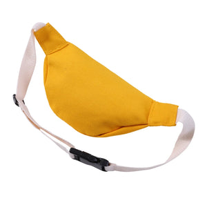 Kids Red Fanny Pack Canvas Waist Bag