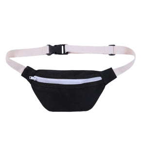 Kids Red Fanny Pack Canvas Waist Bag