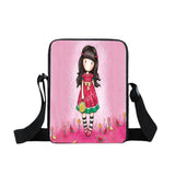 Kids Diagonal Wallet Phone Bag Cartoon Girl Messenger Bag