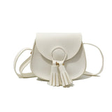 Kids Princess Mini Messenger Bag with Tassel - Cartoon Shoulder Bag