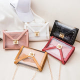 Mother Small Square Bag Chain Women's Messenger Bag