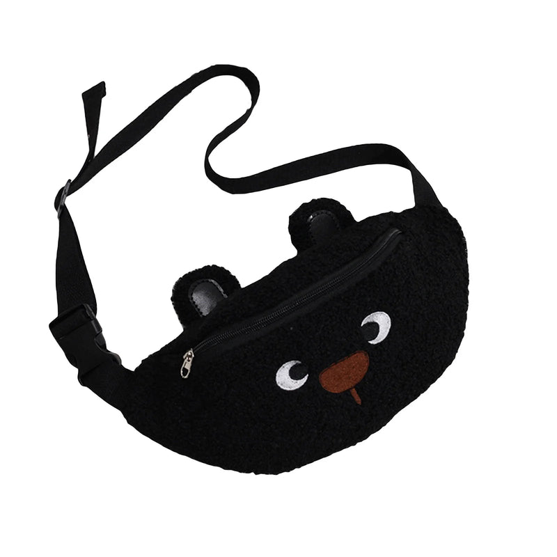 Kids Polar Banana Bag, Bear Belt Bag for Boys and Girls