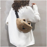 Kids Polar Banana Bag, Bear Belt Bag for Boys and Girls
