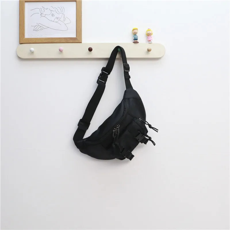 Yellow Kids Waist Bag Mini Messenger Bag Personalized