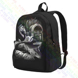Chillin Barber Shop Fresh Cut David Gonzales Dga Large Capacity Backpack