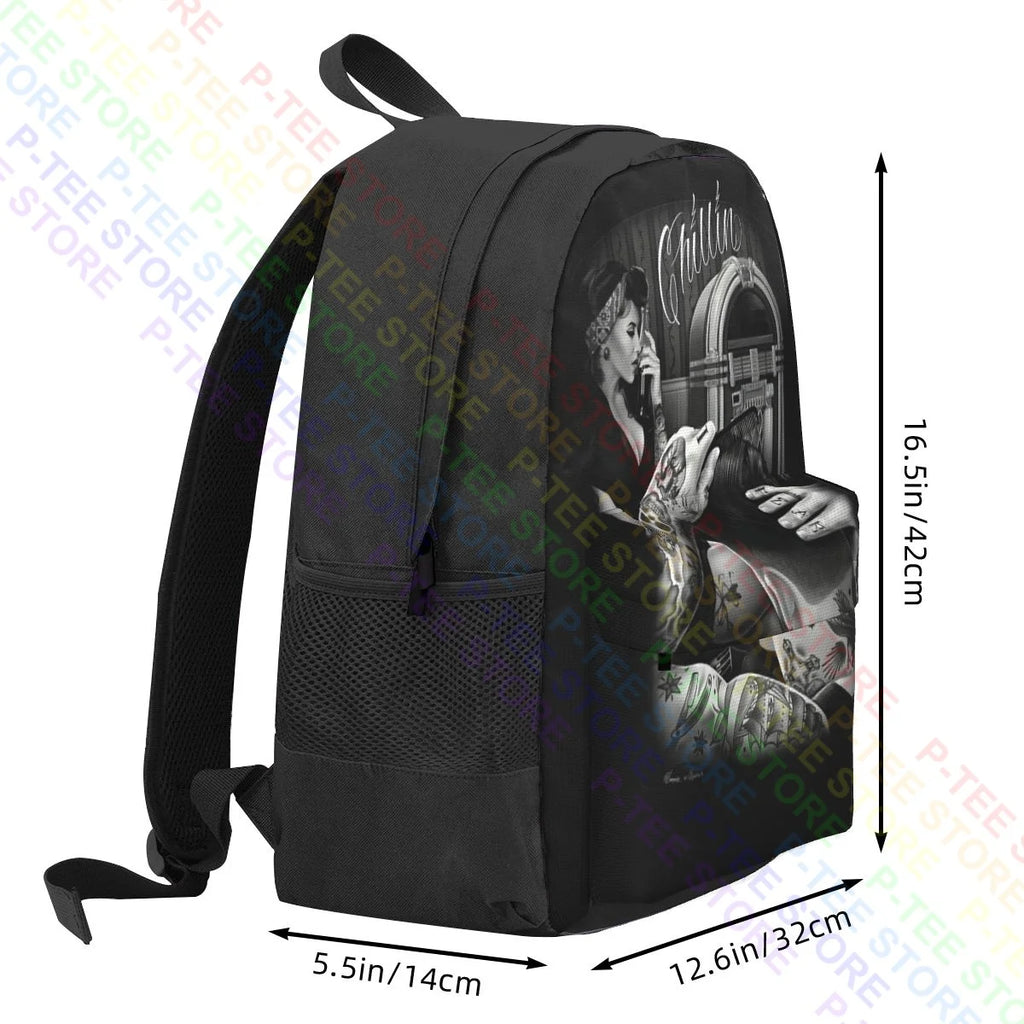 Chillin Barber Shop Fresh Cut David Gonzales Dga Large Capacity Backpack