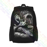 Chillin Barber Shop Fresh Cut David Gonzales Dga Large Capacity Backpack