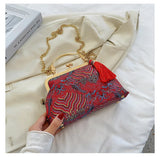 Chinese Embroidery Cheongsam Bag Women's Handbag Retro Antique Small Bag
