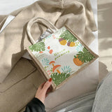 Chinese Canvas Women Bag Retro Handbag Creative Hand Bag