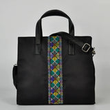 Chinese National Diagonal Embroidery Business Briefcase Female