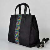 Chinese National Diagonal Embroidery Business Briefcase Female