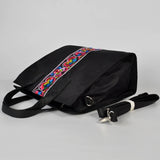 Chinese National Diagonal Embroidery Business Briefcase Female