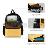 Chocolate Bourbon Biscuit Hiking Backpack Waterproof Camping Travel
