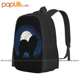 Chow Chow Dog Fan Man Women Chow Chow Backpack Large Capacity Bookbag