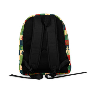 Christmas Backpack Soft Surface Comfortable Handle Storage Book Weight Reduction