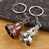 Ethnic Style Phoenix Bronze Keychain