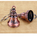 Ethnic Style Phoenix Bronze Keychain