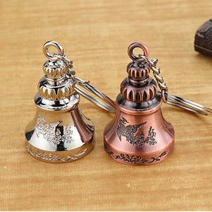 Ethnic Style Phoenix Bronze Keychain