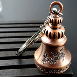 Ethnic Style Phoenix Bronze Keychain
