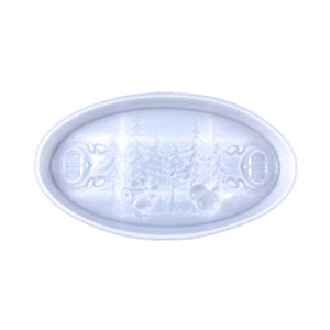 Christmas Resin Tray Molds Bowknot Bell Tree Silicone Mold