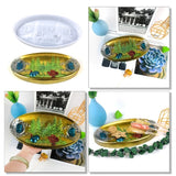 Christmas Resin Tray Molds Bowknot Bell Tree Silicone Mold