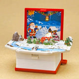 Santa Claus 3D Magic Book Keychain for Car Bag Key Chains